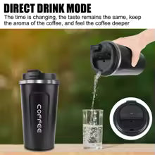 Thermo Cup for Tea Water Coffee Double Stainless Steel