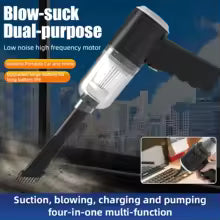 6 IN 1 Car Vacuum Cleaner Suction Blow Vaccum Vacum Wireless Home Handheld