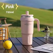 780ml Large Capacity Thermo Bottle with Magnetic Dust Cap Stainless Steel