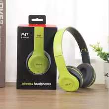 Bluetooth 5.0 Wireless Headphone Foldable HIFI Stereo Bass Earphone Kid Helmet Gift With Mic USB Adaptor For iPhone Game