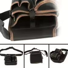 Hardware and electrician's tool bag, multi-purpose waist-hanging bag, maintenance bag, electrician's waist pack.
