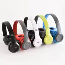 Bluetooth 5.0 Wireless Headphone Foldable HIFI Stereo Bass Earphone Kid Helmet Gift With Mic USB Adaptor For iPhone Game