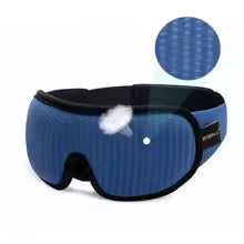 3D Sleep Eye Mask for Sleeping Mask Soft Memory Foam Eye Shades Blindfold Sleeping Aid Face Eyepatch Mask for Travel Couple Gift