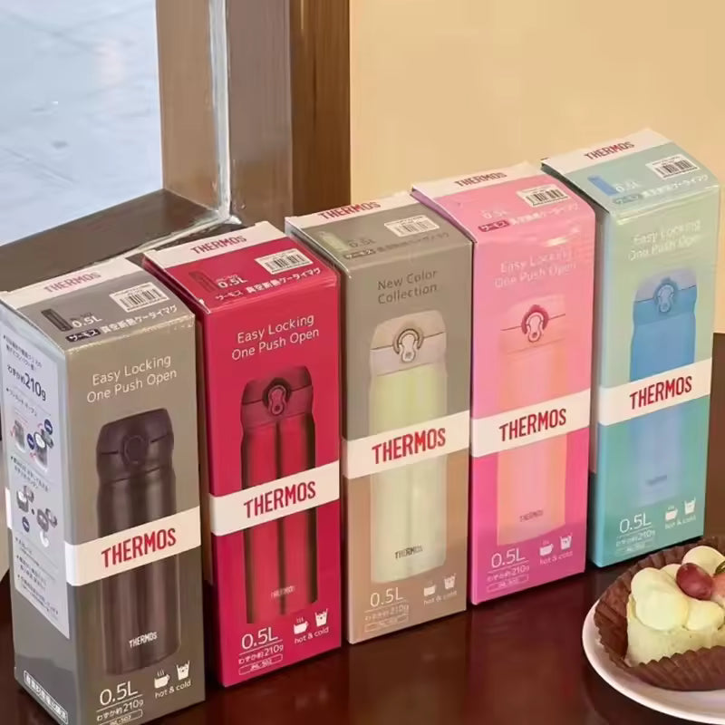 500ml Thermo Water Bottle Thermal Tumbler