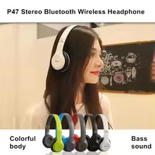 Bluetooth 5.0 Wireless Headphone Foldable HIFI Stereo Bass Earphone Kid Helmet Gift With Mic USB Adaptor For iPhone Game