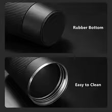 510ml Double Stainless Steel 304 Coffee Thermos Mug Leak-Proof Non-Slip Car Vacuum Flask Travel Thermal Cup Water Bottle