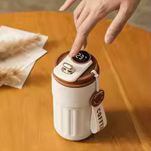 450ml Thermos Bottle Smart Display Temperature 316 Stainless Steel