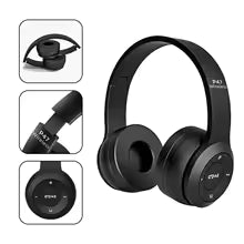Wireless Headphones Bluetooth 5.0 Earphones Foldable HIFI Stereo Bass for Music Gaming Kid Girl Earphone for Smartphone