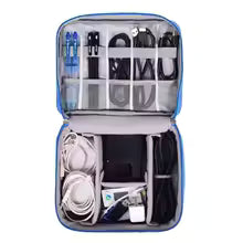 Cable Storage Bag Waterproof Digital Electronic Organizer Portable USB