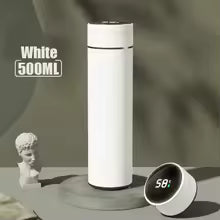 500ML Temperature Display Thermos Cup Stainless Steel Divided
