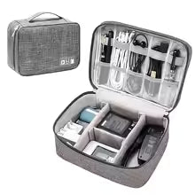 Cable Storage Bag Waterproof Digital Electronic Organizer Portable USB