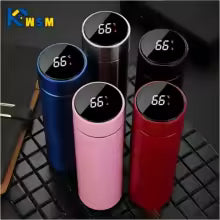 500ML Temperature Display Thermos Cup Stainless Steel Divided