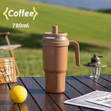 780ml Large Capacity Thermo Bottle with Magnetic Dust Cap Stainless Steel