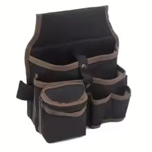 Hardware and electrician's tool bag, multi-purpose waist-hanging bag, maintenance bag, electrician's waist pack.
