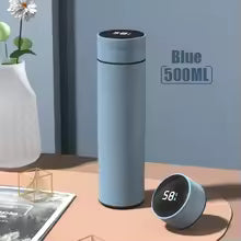 500ML Temperature Display Thermos Cup Stainless Steel Divided