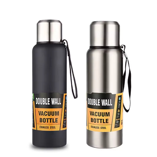500/1000/1500ml Stainless Steel Thermos Large Capacity Vacuum Flask Portabl