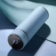 500ML Temperature Display Thermos Cup Stainless Steel Divided