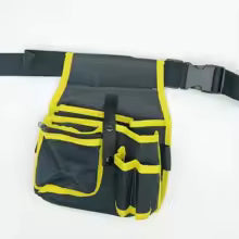 Hardware and electrician's tool bag, multi-purpose waist-hanging bag, maintenance bag, electrician's waist pack.
