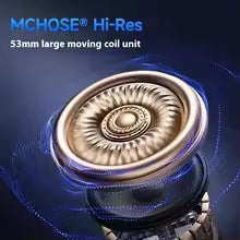 Original MCHOSE V9Pro Music Esports Gaming Headphones 3-mode Wireless Noise Reduction Mic Customized Head-mounted Pc Accessories