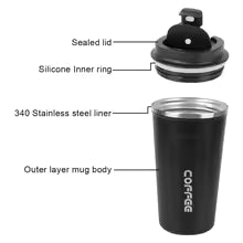 Thermo Cup for Tea Water Coffee Double Stainless Steel