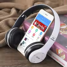 Bluetooth 5.0 Wireless Headphone Foldable HIFI Stereo Bass Earphone Kid Helmet Gift With Mic USB Adaptor For iPhone Game